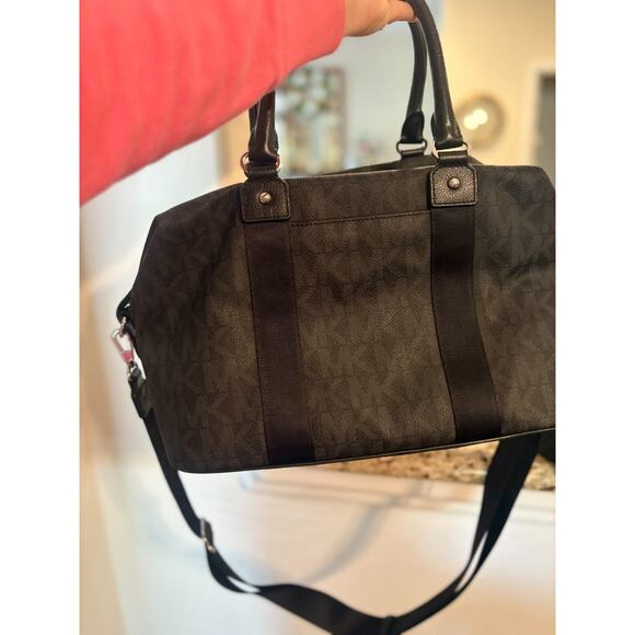 Michael Kors Logo Small Duffel and Drop-Kit Bag Set - Picture 9 of 13